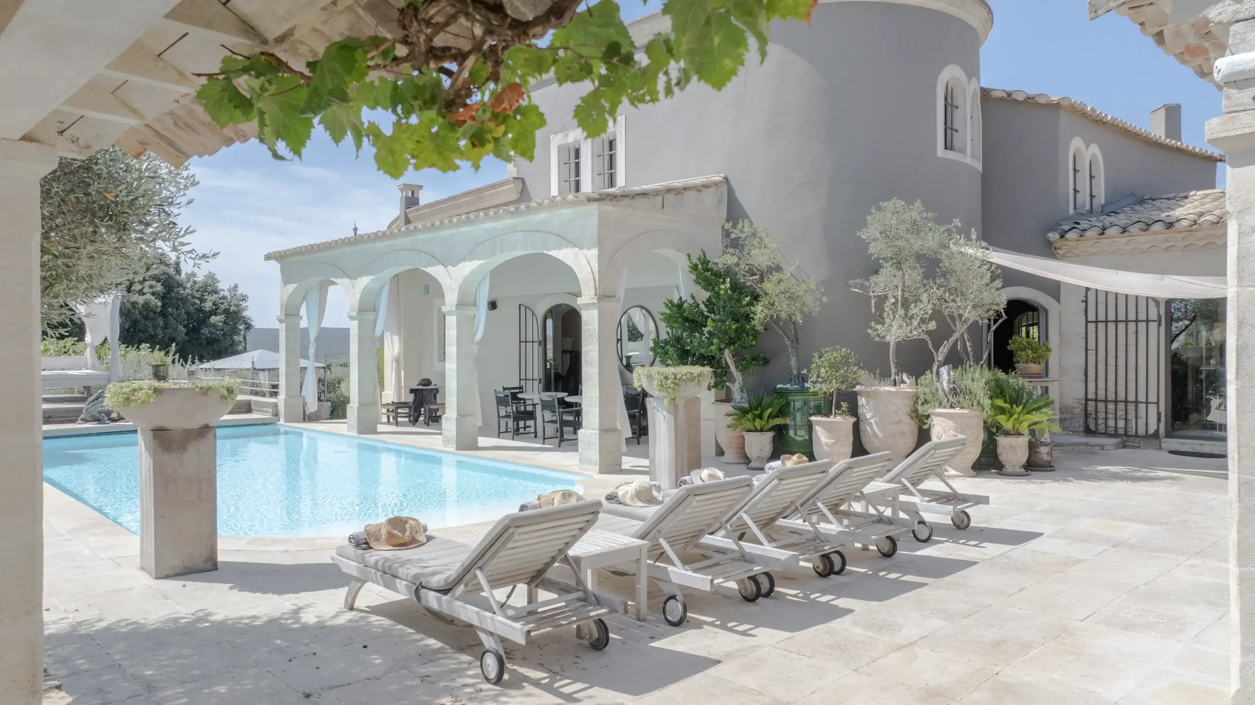 unas vacaciones en Castillon-du-Gard