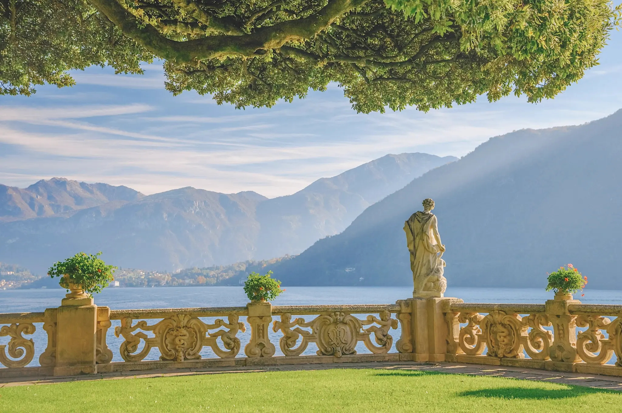 unas vacaciones en Lake Como