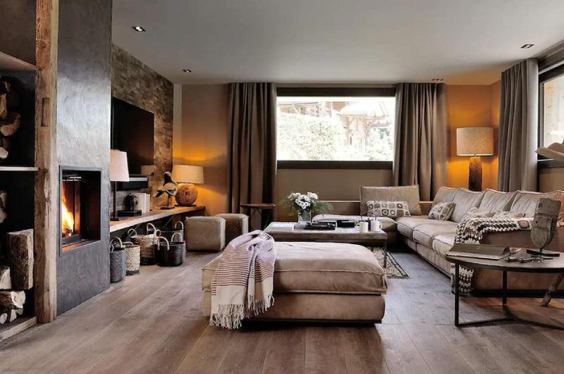 Chalet familiar en Megève con acceso directo a las pistas y capacidad para 12 personas